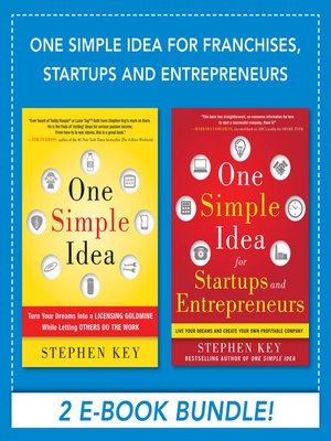 cover image of One Simple Idea for Franchises, Starups and Entrepreneurs